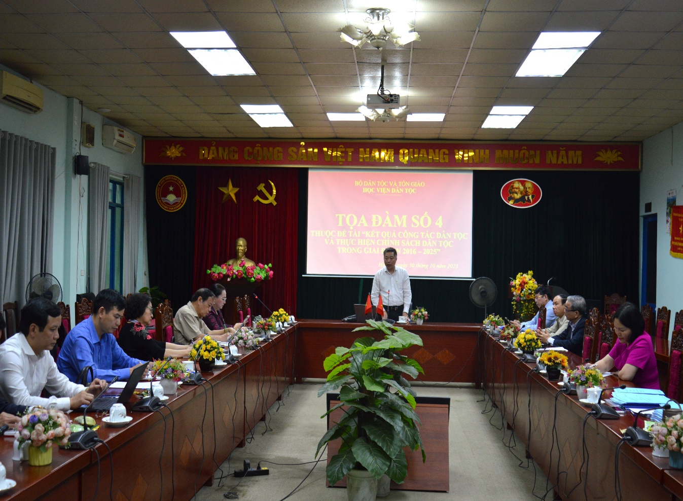 Tọa đàm số 4 thuộc Đề tài “Kết quả công tác dân tộc và thực hiện chính sách dân tộc trong giai đoạn 2016 - 2025”