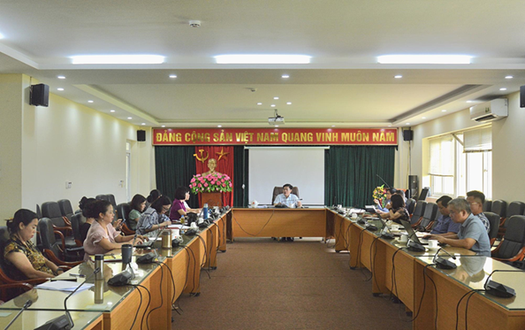 Hội nghị giao ban công tác tháng 6/2026